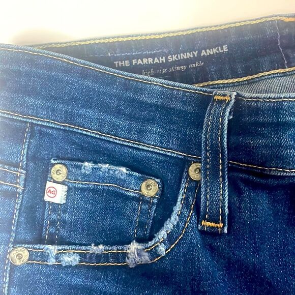 AG Adriano Goldschmied aged denim jeans Size 27R - Picture 4 of 8